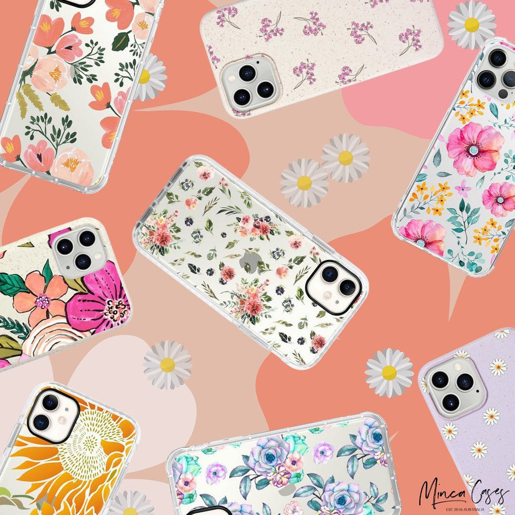TRENDY FLORAL PHONE CASES