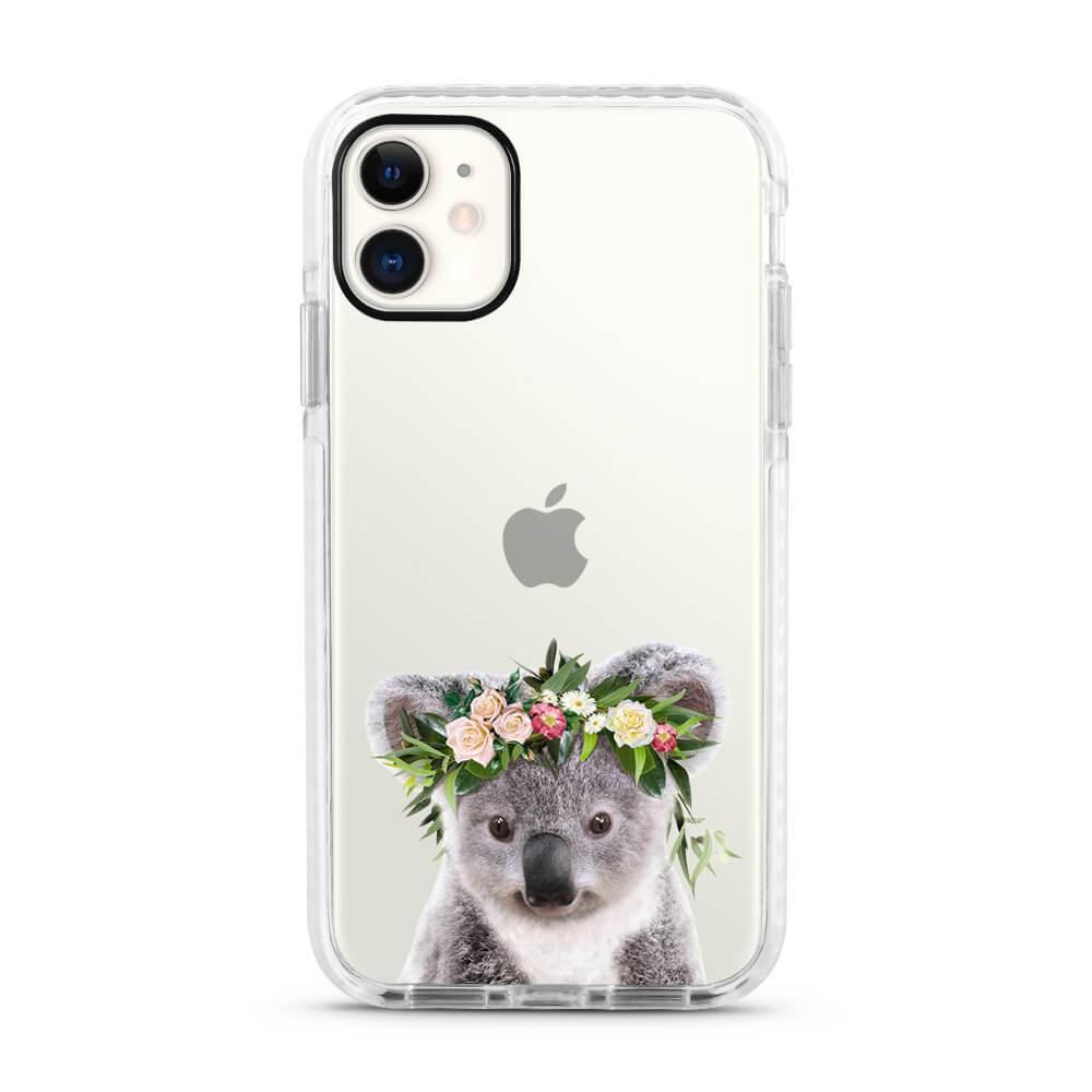 Baby Koala - Protective White Bumper Mobile Phone Case - Minca Cases