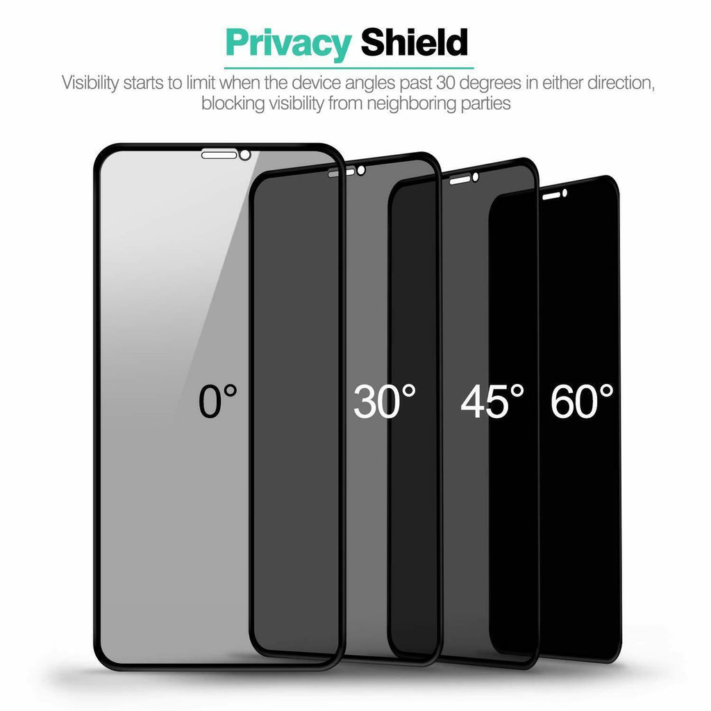 Full Coverage Privacy Protective Glass Screen Protector - Minca Cases