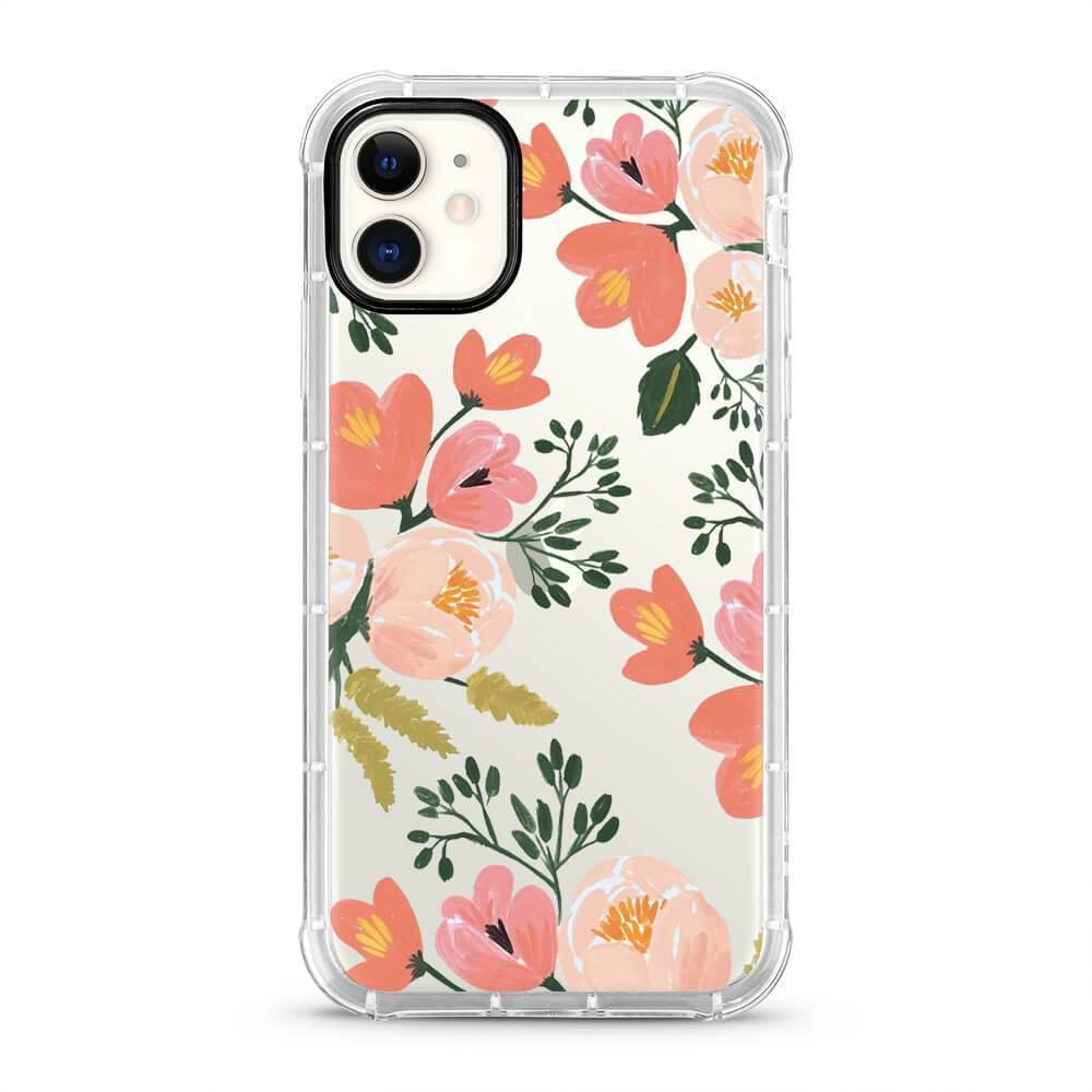 Garden Flowers - Protective Anti-Knock Mobile Phone Case - Minca Cases