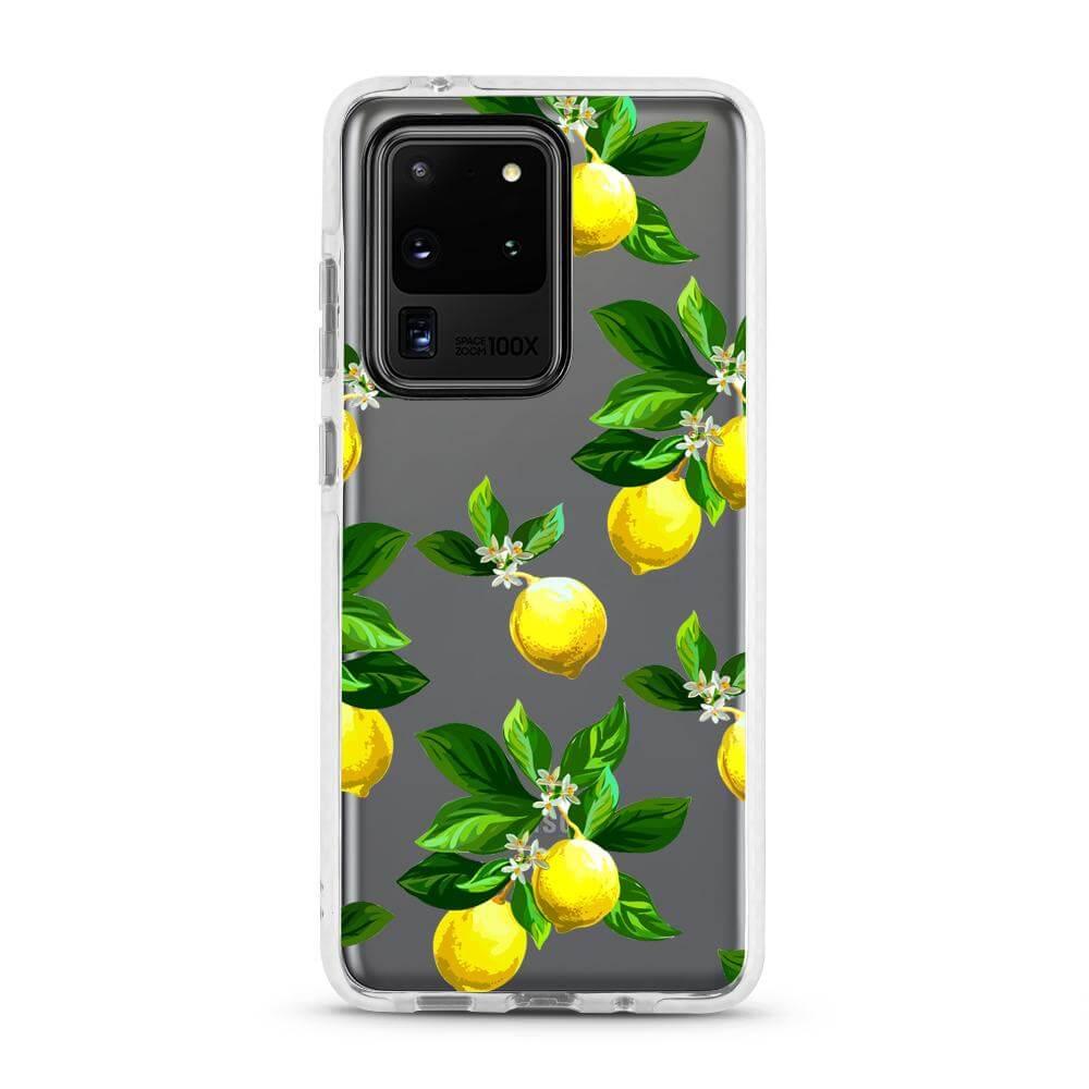 Mediterranean Lemon - Protective Anti-Knock Mobile Phone Case - Minca Cases
