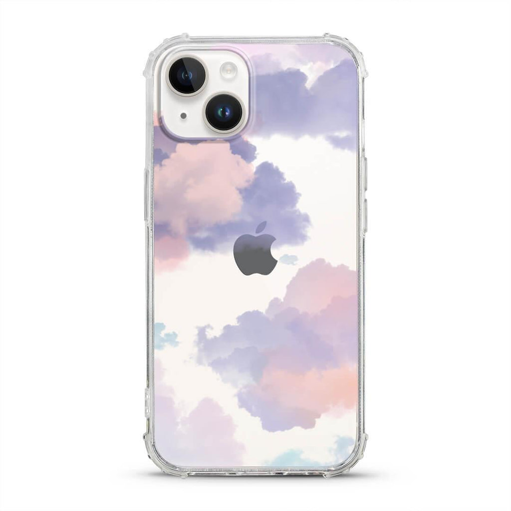 Purple Clouds - Protective Anti-Knock Mobile Phone Case - Minca Cases