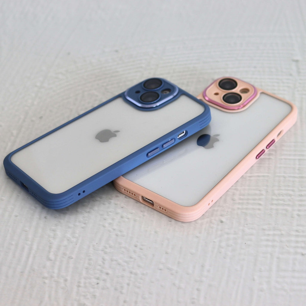 Rose Gold Metallic Lens Camera Protection - Mobile Phone Case - Minca Cases