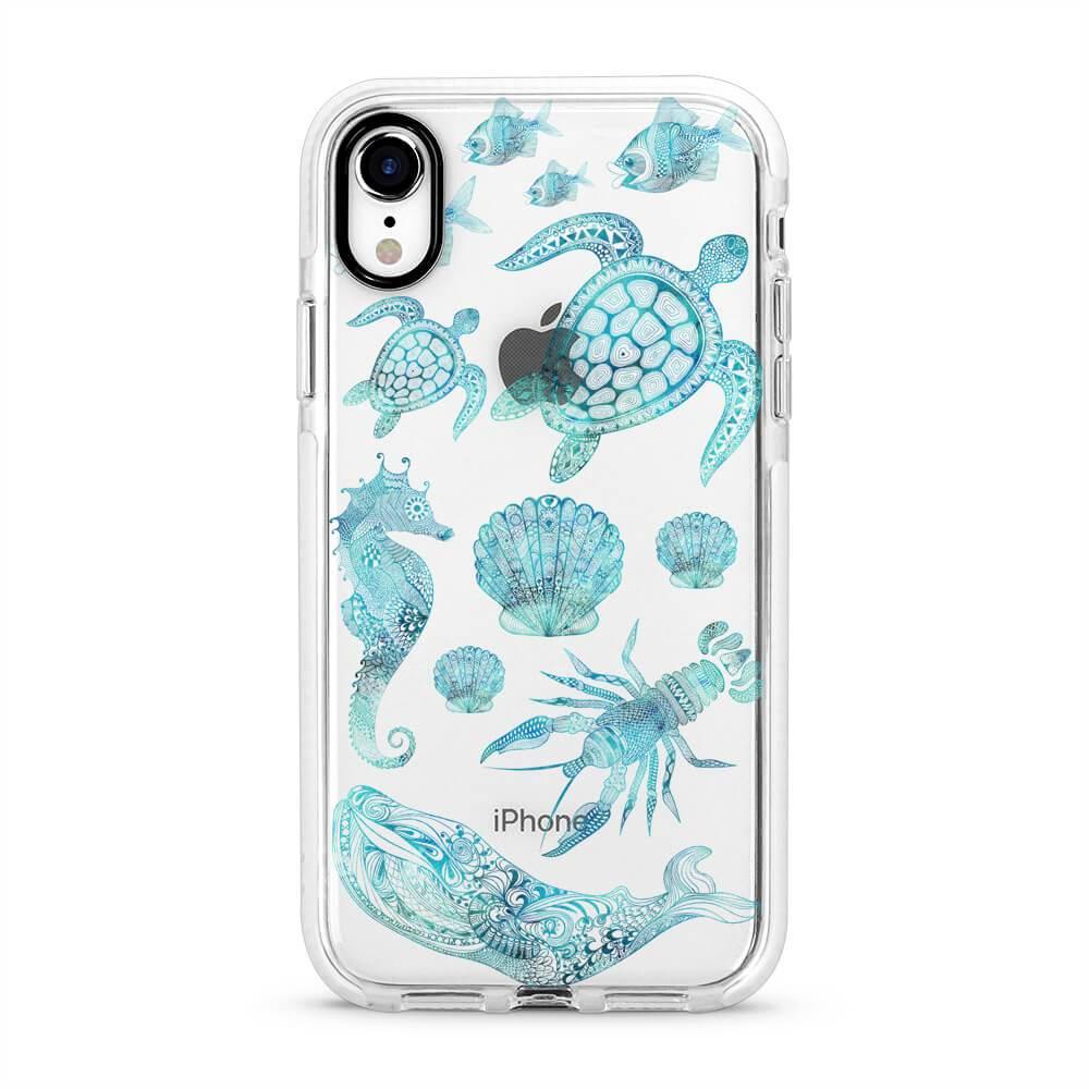 Sealife - Protective White Bumper Mobile Phone Case - Minca Cases