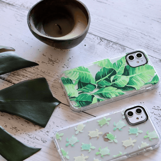 Turtles - Protective White Bumper Mobile Phone Case - Minca Cases