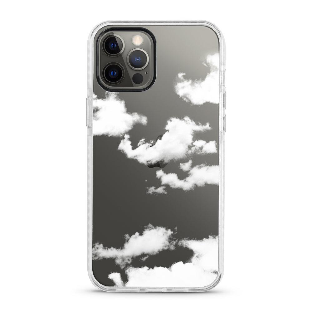 White Clouds - Protective White Bumper Mobile Phone Case - Minca Cases